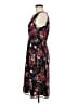 ModCloth 100% Polyester Floral Black Cocktail Dress Size M - photo 5