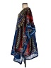 Highness 100% Polyester Blue Poncho One size - photo 5