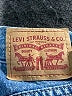 Levi's 100% Cotton Blue Denim Shorts Size 30 waist - photo 3