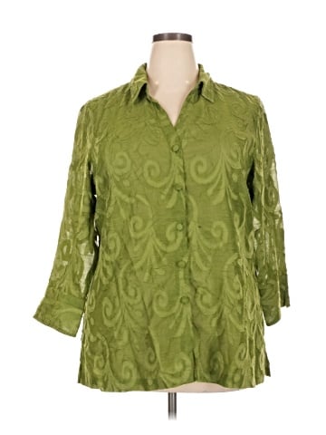 Scott Taylor 3/4 Sleeve Blouse (view 1)