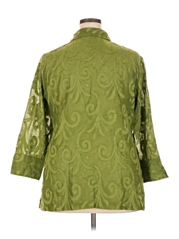 Scott Taylor 3/4 Sleeve Blouse (view 2)