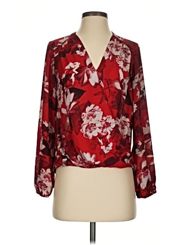 INC International Concepts Long Sleeve Blouse (view 1)