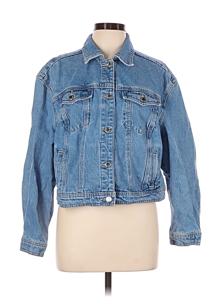 Pre-owned Universal Thread Denim Jacket In Blue