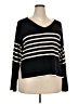 Vero Moda Stripes Black Pullover Sweater Size XXL - photo 1