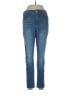 Seven7 Solid Blue Jeans Size 12 - photo 1