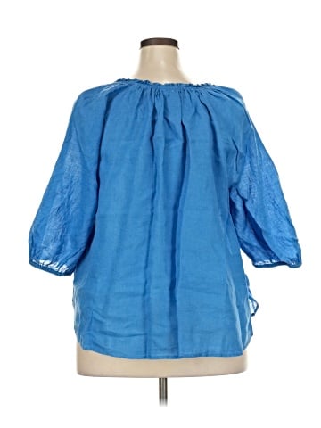 J.Jill 3/4 Sleeve Blouse (view 2)