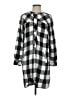 Gap Checkered-gingham Gray Casual Dress Size S - photo 1