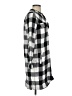Gap Checkered-gingham Gray Casual Dress Size S - photo 4
