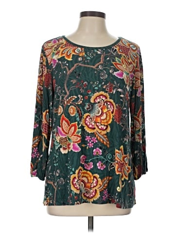 Johnny Was 3/4 Sleeve T-Shirt (view 1)