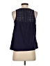 Olive and Oak Blue Sleeveless Blouse Size S - photo 2