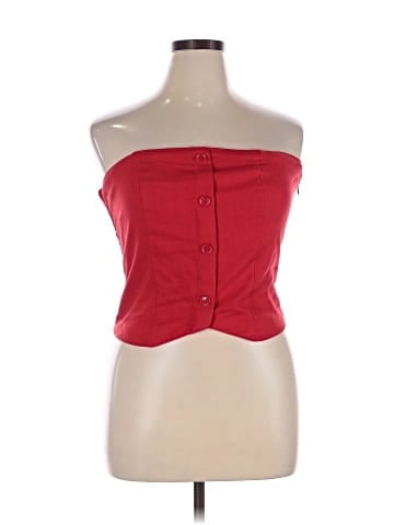 Abercrombie & Fitch Sleeveless Button-Down Shirt (view 1)