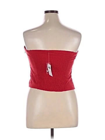 Abercrombie & Fitch Sleeveless Button-Down Shirt (view 2)