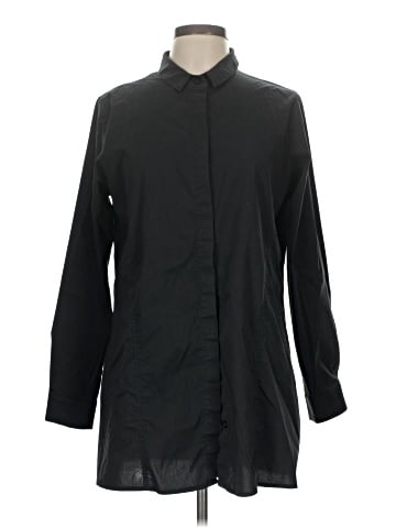Comfy U.S.A. Long Sleeve Button-Down Shirt (view 1)