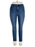 Talbots Solid Blue Jeans Size 14 - photo 1