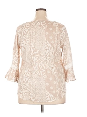 AB Studio 3/4 Sleeve Blouse (view 2)