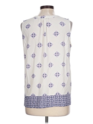fleur bleue Sleeveless Blouse (view 2)