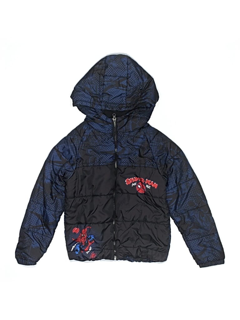 Pre-owned Marvel Kids' Jacket In Blue