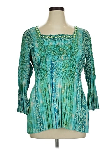 Laura Ashley 3/4 Sleeve Blouse (view 1)