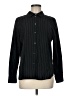 Madewell Stripes Black Long Sleeve Button-Down Shirt Size M - photo 1