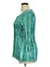 Laura Ashley Teal 3/4 Sleeve Blouse Size XL (estimated) - photo 5