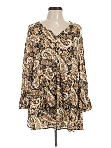 Ecote Long Sleeve Blouse (view 1)