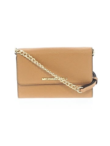 MICHAEL Michael Kors Leather Crossbody Bag (view 1)