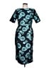ASOS 100% Polyester Teal Cocktail Dress Size 12 - photo 1