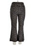 Terra & Sky Animal Print Black Active Pants Size 1X - photo 2