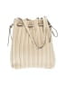 Zara Stripes Ivory Bucket Bag One size - photo 1