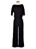 St. John Solid Black Jumpsuit Size 2 - photo 1
