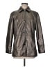 Chico's 100% Polyester Metallic Gray Coat Size M - photo 1