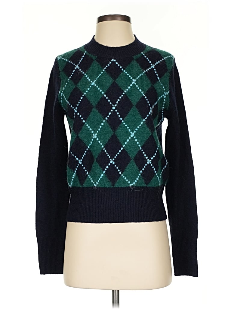 Pre-owned Jcrew Pullover Sweater In Green