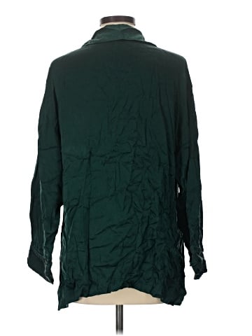 Saks Fifth Avenue 3/4 Sleeve Silk Top (view 2)
