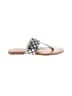 Jessica Simpson Silver Flip Flops Size 7 1/2 - photo 1