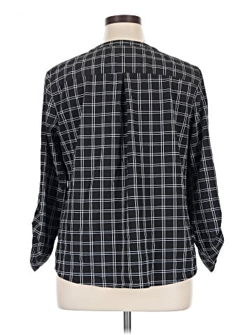 Notations 3/4 Sleeve Blouse (view 2)