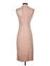Bebe Solid Tan Casual Dress Size S - photo 2