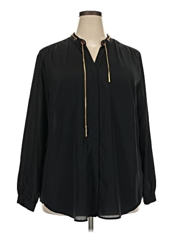 MICHAEL Michael Kors Long Sleeve Blouse (view 1)