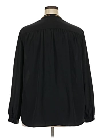 MICHAEL Michael Kors Long Sleeve Blouse (view 2)