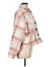 Love Tree 100% Polyester Plaid Pink Jacket Size L - photo 4