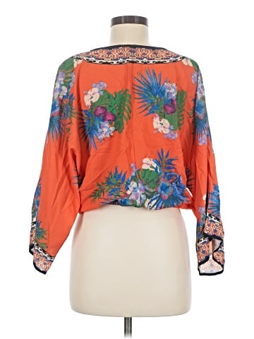 Flying Tomato 3/4 Sleeve Blouse (view 2)