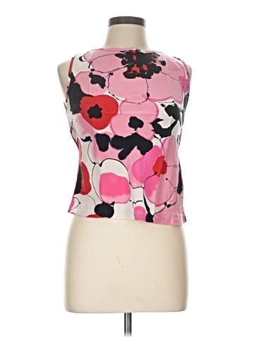 Linda Allard Ellen Tracy Sleeveless Silk Top (view 1)