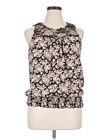 Sky Sleeveless Blouse (view 1)