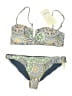 Cache Coeur Paisley Green Two Piece Swimsuit Size S - photo 1