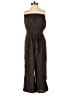 ShoSho 100% Rayon Solid Brown Jumpsuit Size S - photo 1
