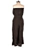 ShoSho 100% Rayon Solid Brown Jumpsuit Size S - photo 2