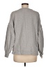 Halogen 100% Cotton Gray Sweatshirt Size M - photo 2