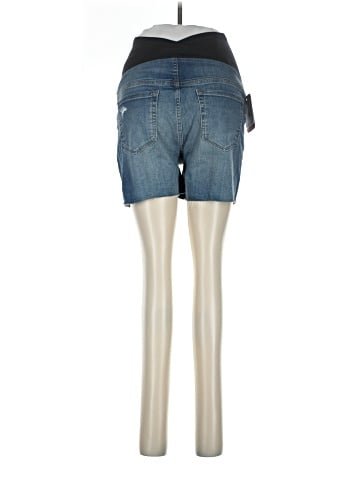 Isabel Maternity Denim Shorts (view 2)