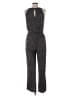 En Focus Studio Chevron-herringbone Black Jumpsuit Size 10 - photo 2