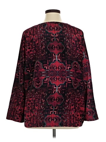 Soft Surroundings 3/4 Sleeve Blouse (view 2)