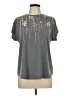 Apt. 9 Gray Short Sleeve Top Size L - photo 1